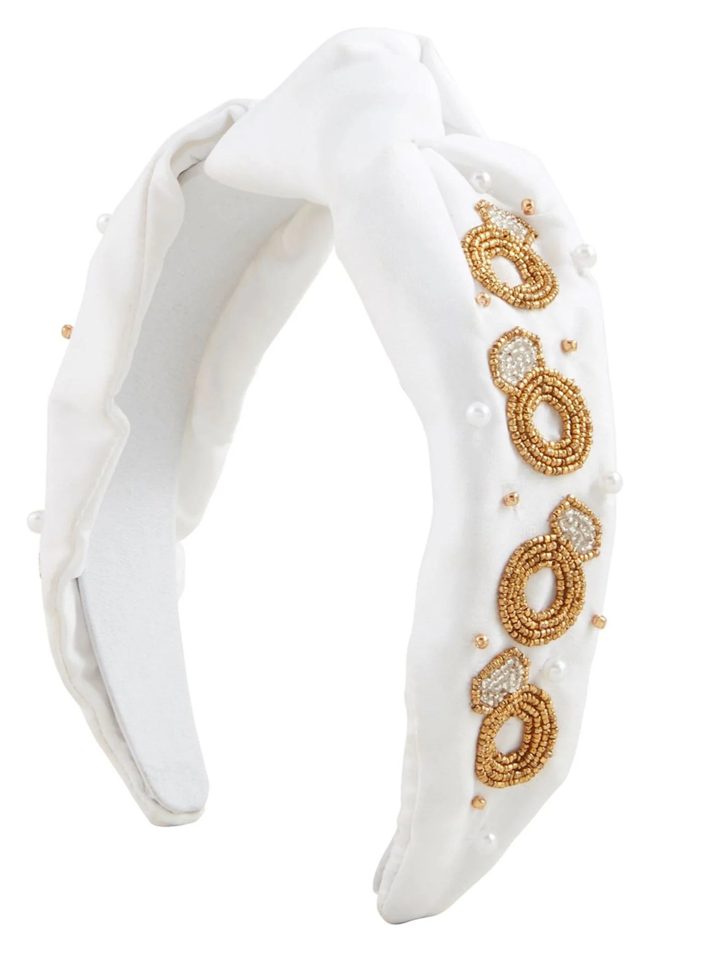 Bride Beaded Headband - Image 3