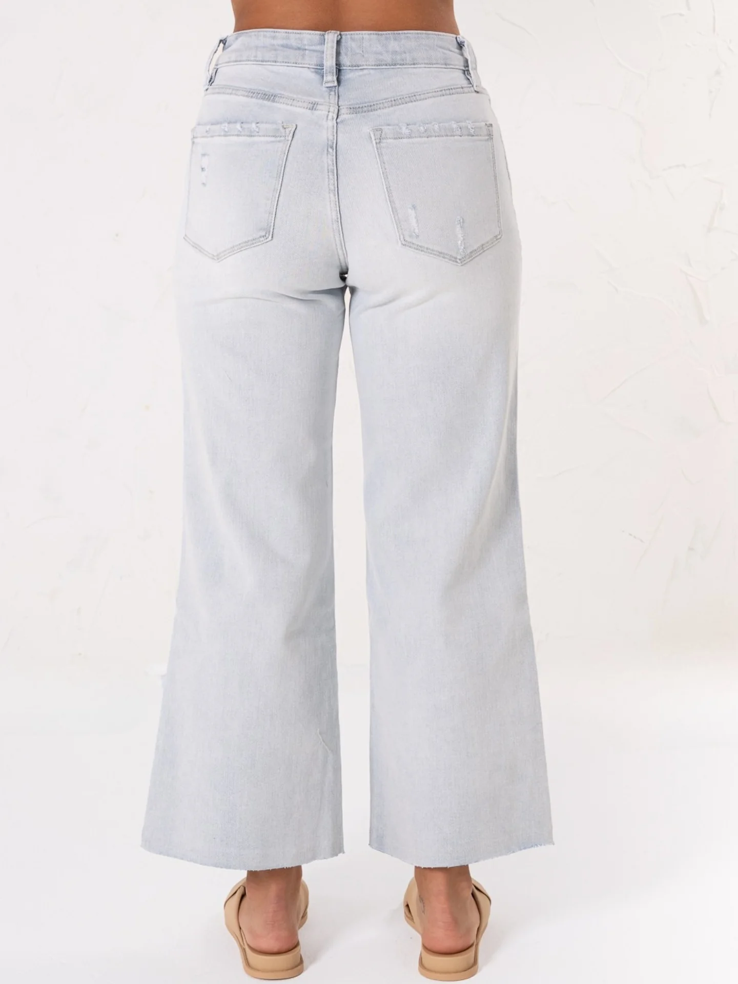 High Rise Wide Leg Jeans - Image 4