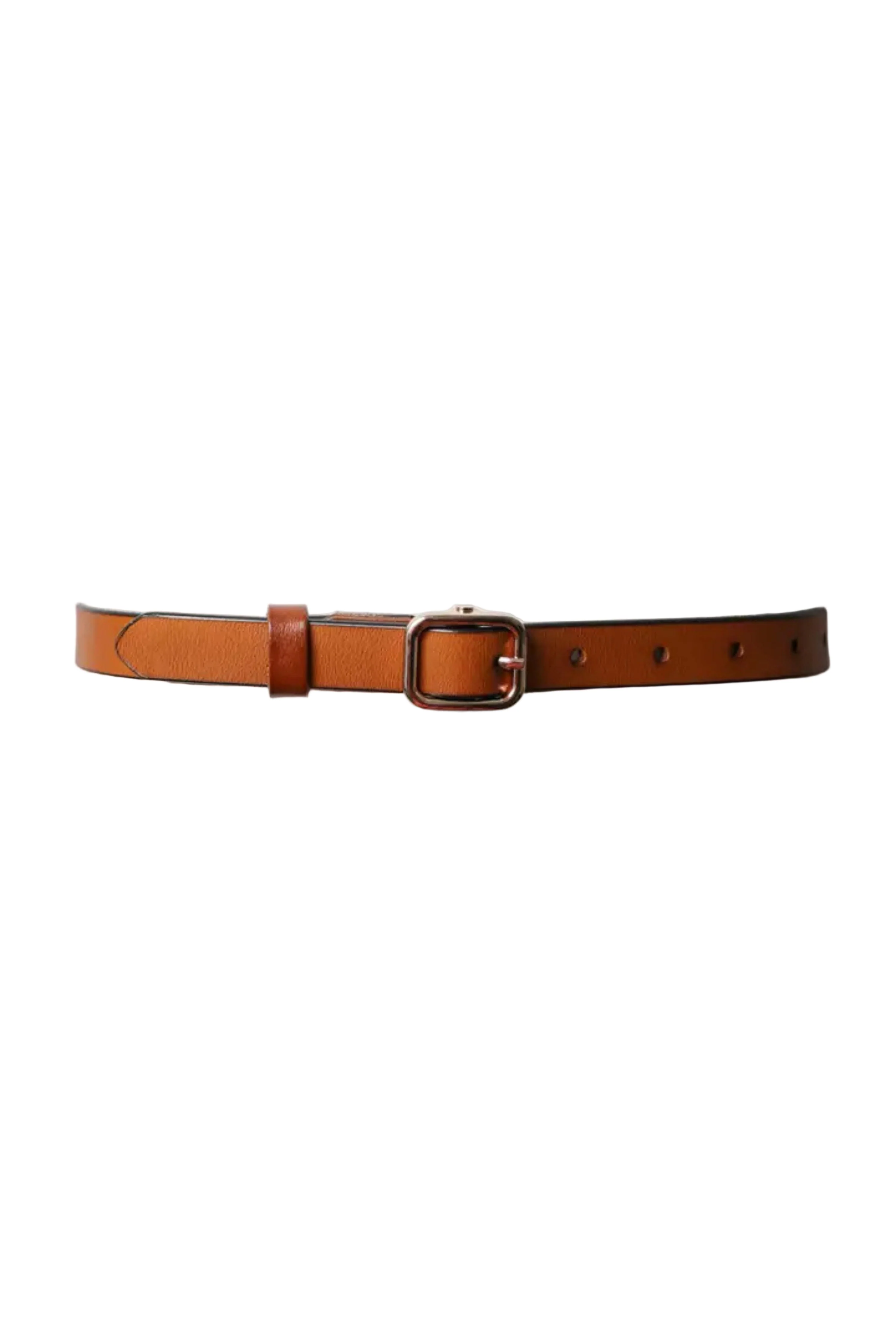 Skinny Leather Belt - Image 3