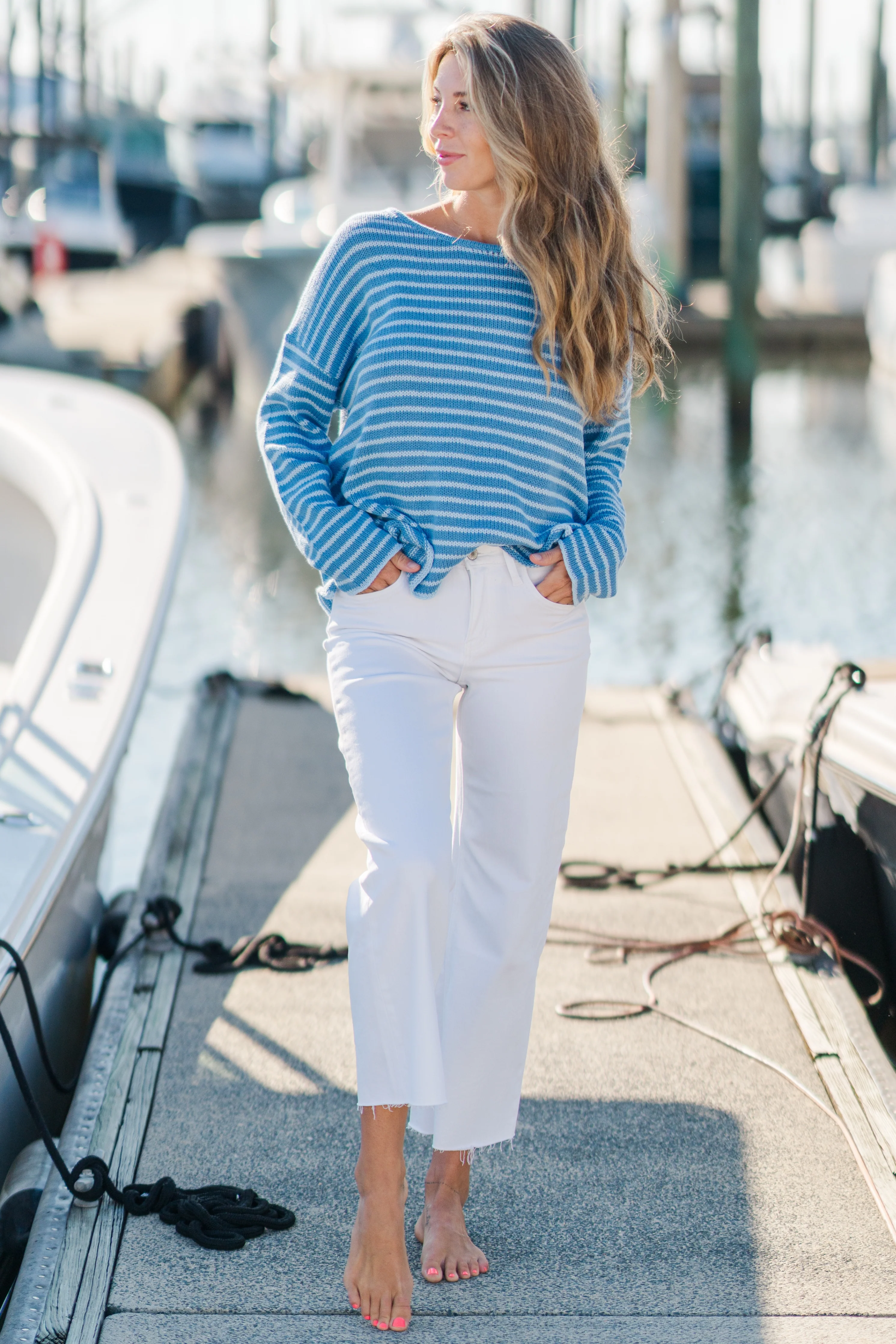 Striped Detail Sweater - Image 3