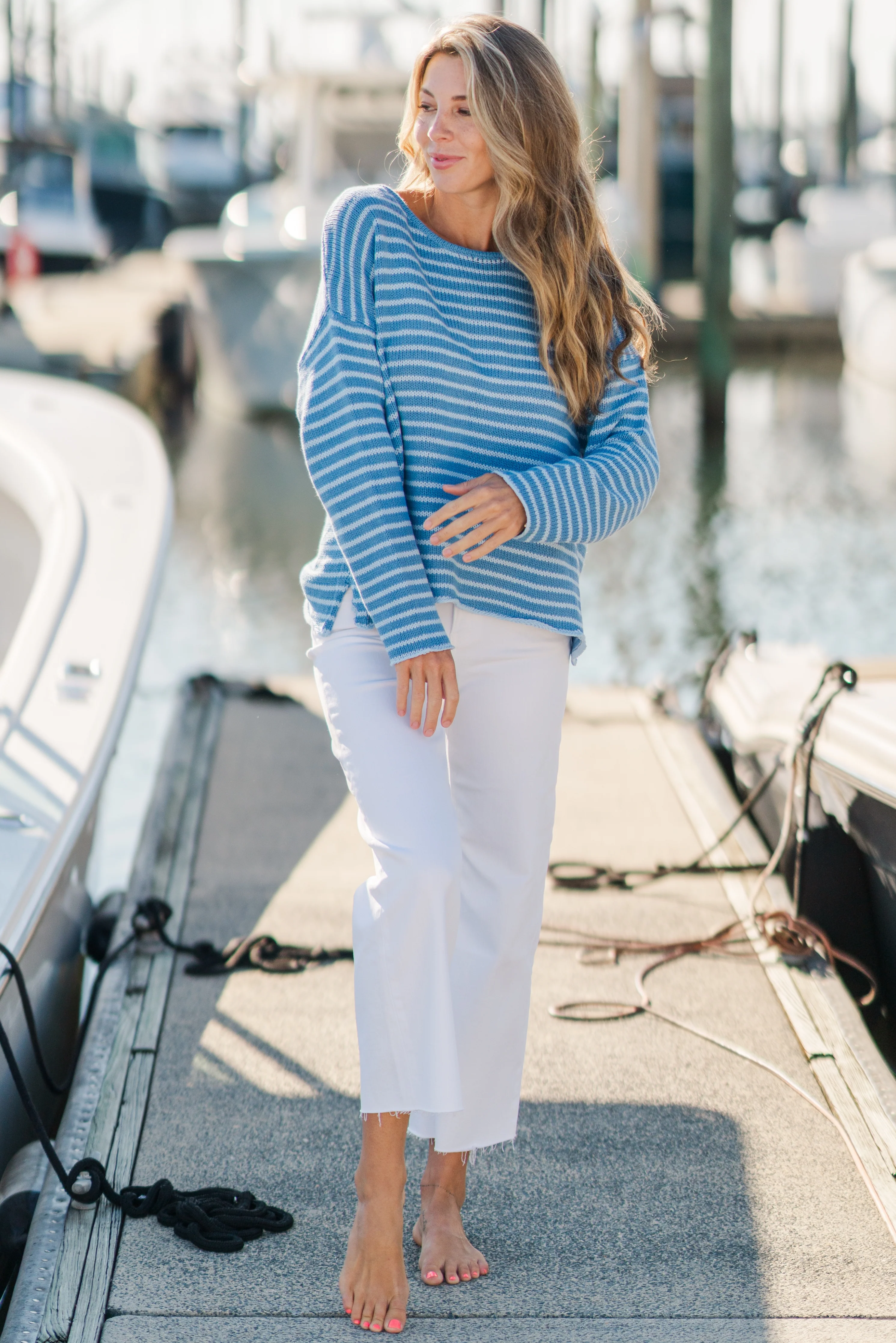 Striped Detail Sweater - Image 4