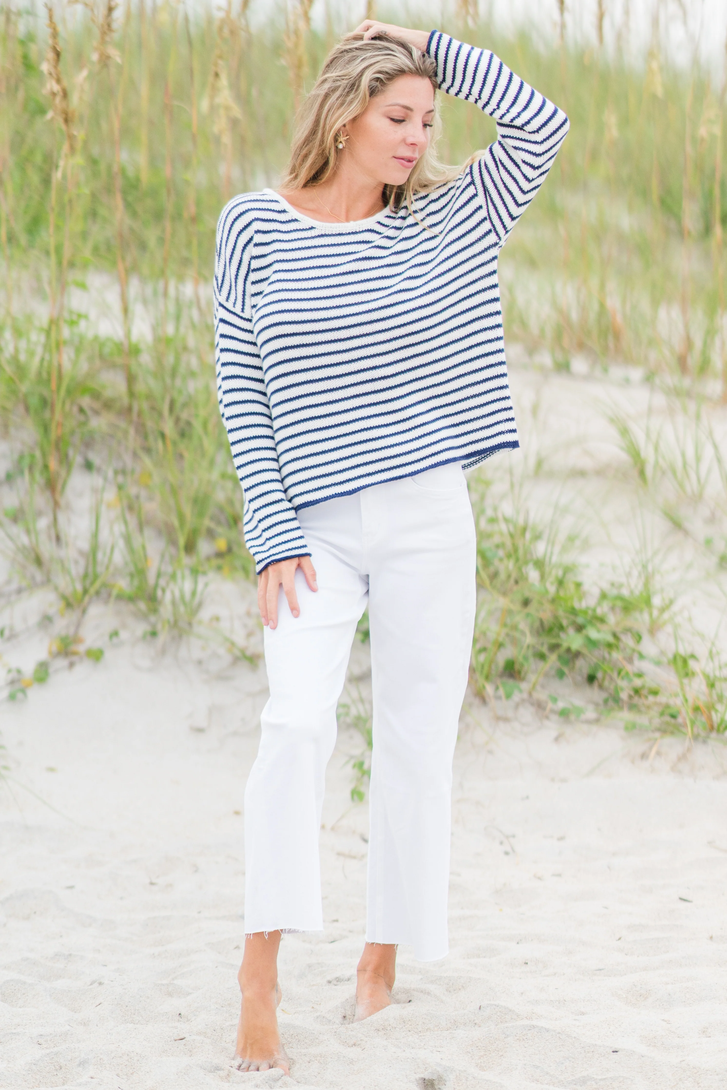 Striped Detail Sweater - Image 6
