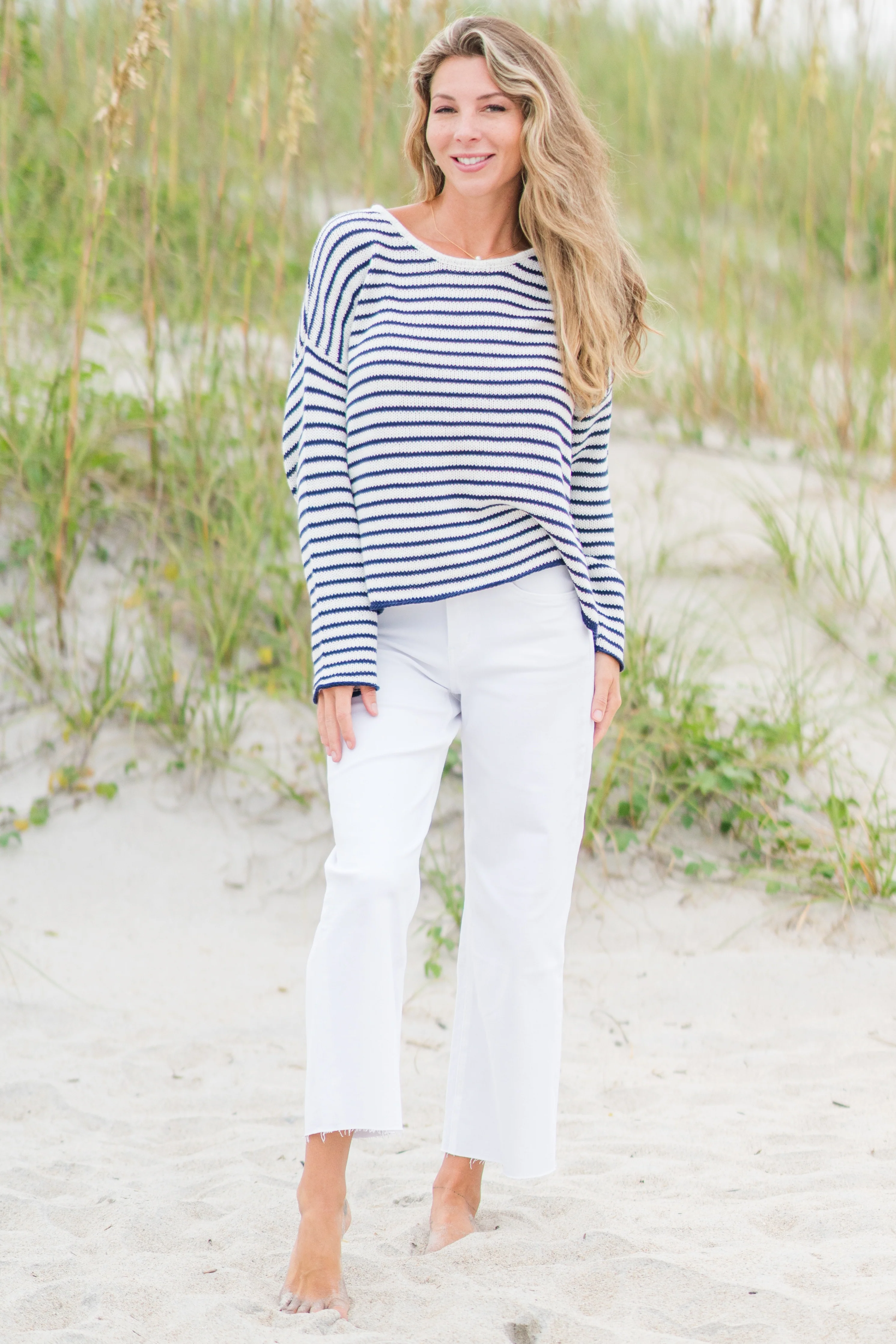 Striped Detail Sweater - Image 7