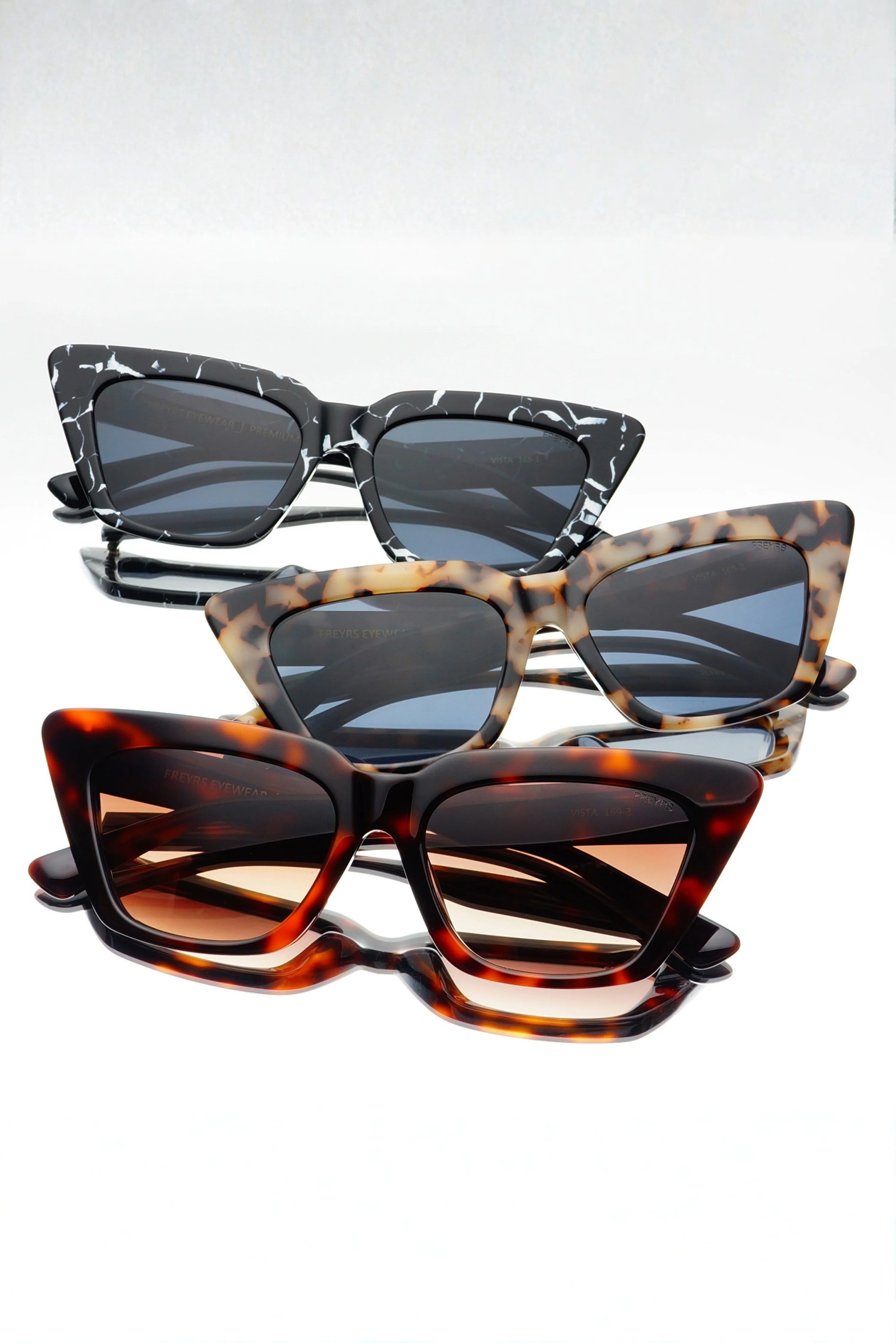 Vista Acetate Cat Eye Sunglasses by Freyrs - Image 7